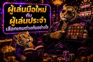ผู้เล่นมือใหม่กับผู้เล่นประจำเลือกเกมต่างกันอย่างไร