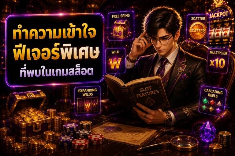 สล็อตเว็บตรง ทำความเข้าใจฟีเจอร์พิเศษที่พบในเกมสล็อต